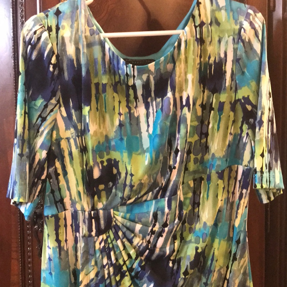 Casual multicolored dress